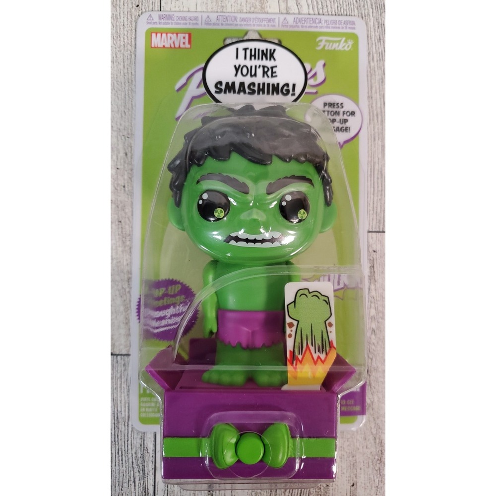 Funko Popsies Marvel The Hulk Pop Up Greetings NEW
